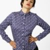 Women shirt with fishes
