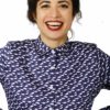Women shirt with fishes